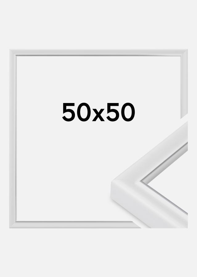 Jämtlands Ramfabrik Fotolijst Canterbury Acrylglas Wit 50x50 cm