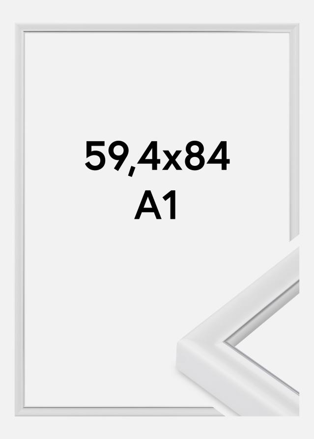 Jämtlands Ramfabrik Fotolijst Canterbury Acrylglas Wit 59,4x84 cm (A1)