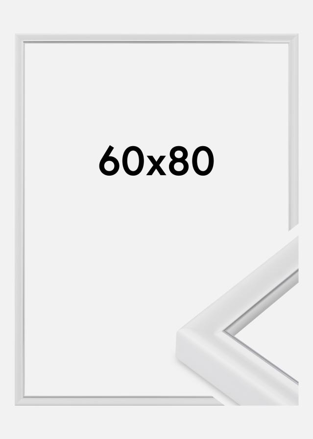 Jämtlands Ramfabrik Fotolijst Canterbury Acrylglas Wit 60x80 cm