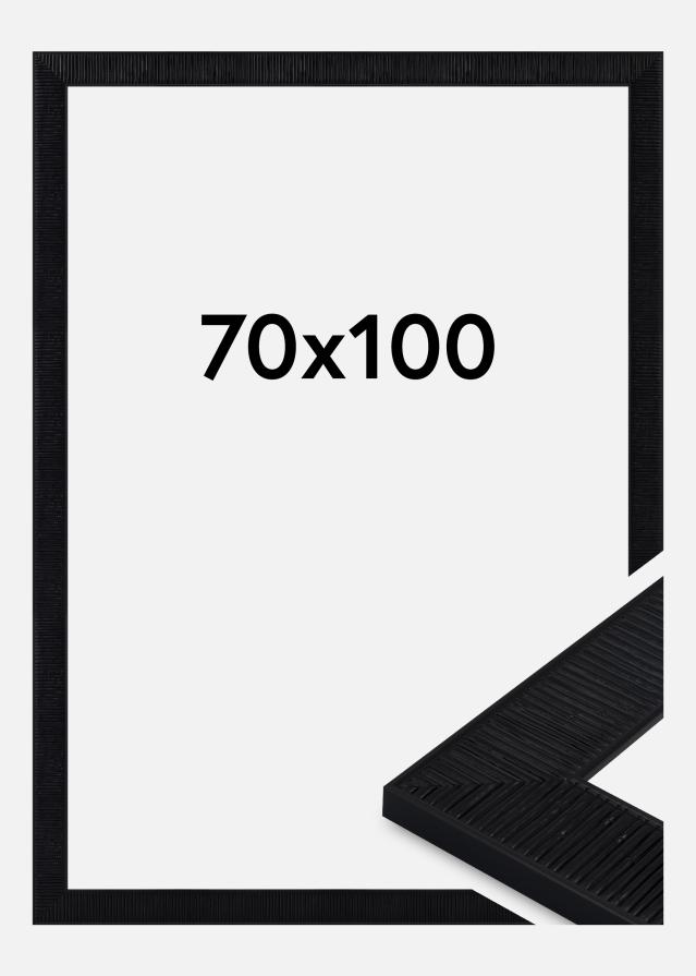 Jämtlands Ramfabrik Fotolijst Linea Acrylglas Black 70x100 cm