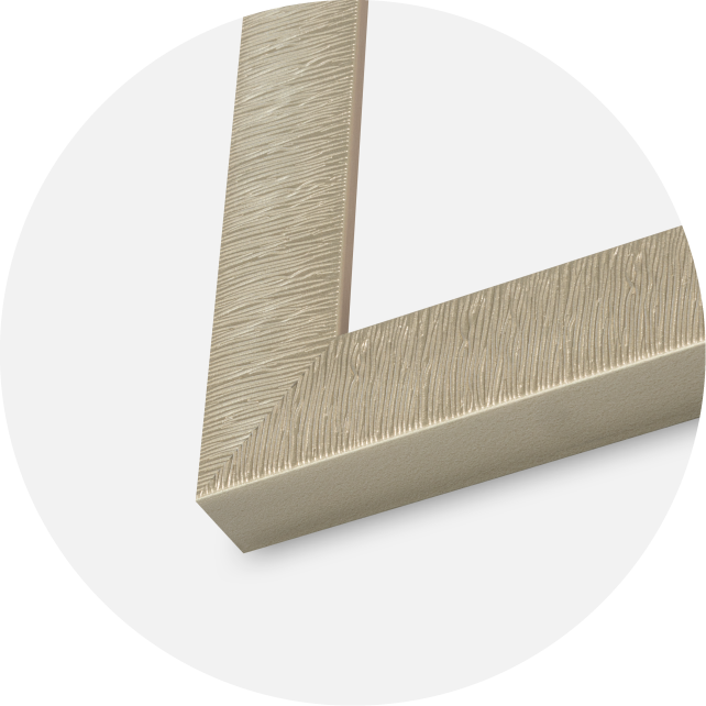 Jämtlands Ramfabrik Fotolijst Linea Acrylglas Champagne 59.4x84 cm (A1)