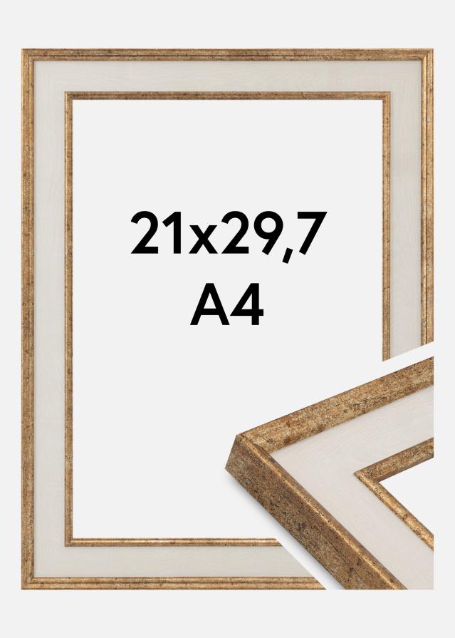Jämtlands Ramfabrik Fotolijst Dolly Acrylglas Goud 21x29,7 cm (A4)
