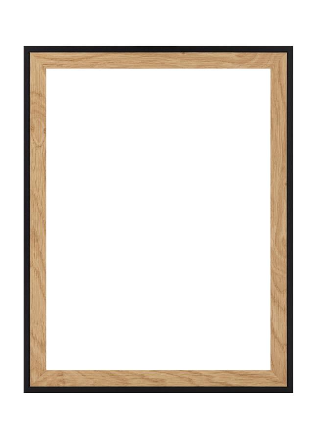 Jämtlands Ramfabrik Fotolijst Linea Acrylglas Oak / Black 59.4x84 cm (A1)