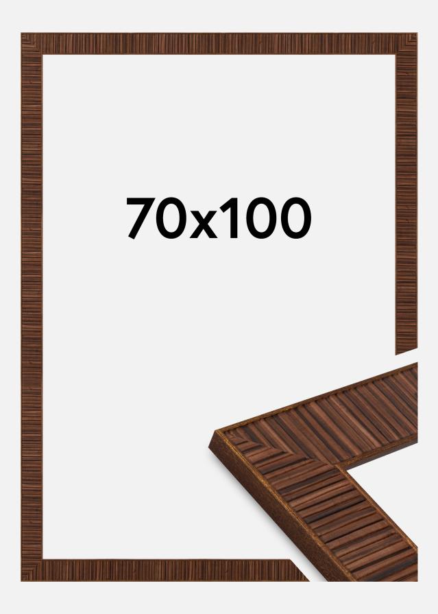 Jämtlands Ramfabrik Fotolijst Linea Acrylglas Rosewood 70x100 cm