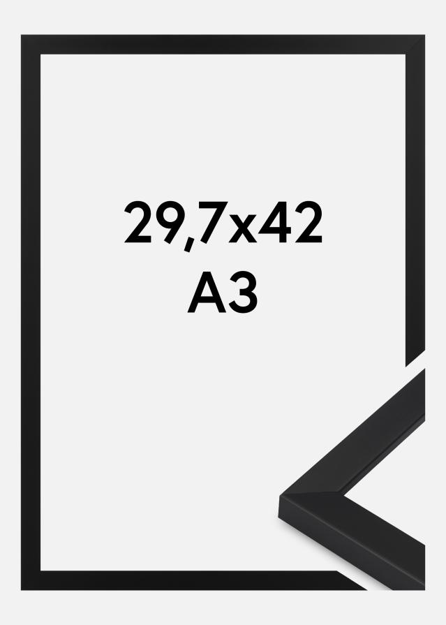 Jämtlands Ramfabrik Fotolijst Oban Acrylglas Zwart 29.7x42 cm (A3)