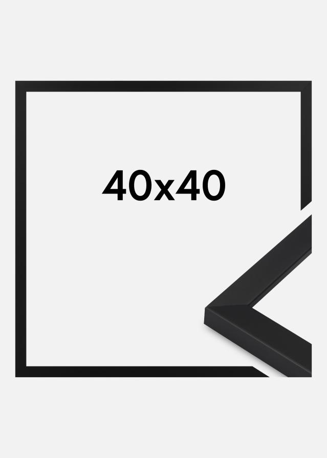 Jämtlands Ramfabrik Fotolijst Oban Acrylglas Zwart 40x40 cm
