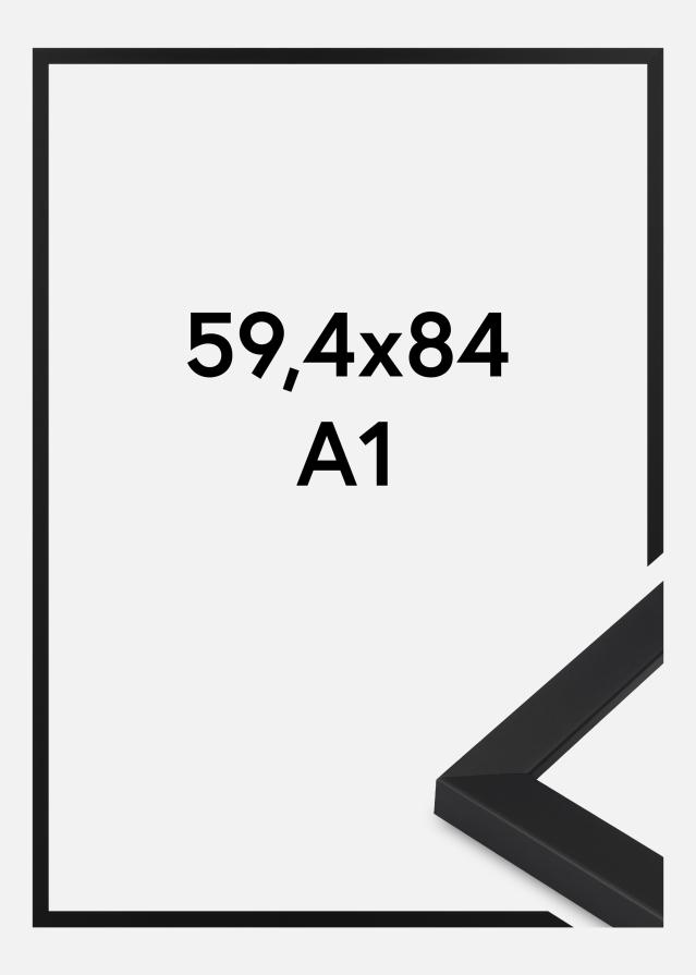 Jämtlands Ramfabrik Fotolijst Oban Acrylglas Zwart 59,4x84 cm (A1)