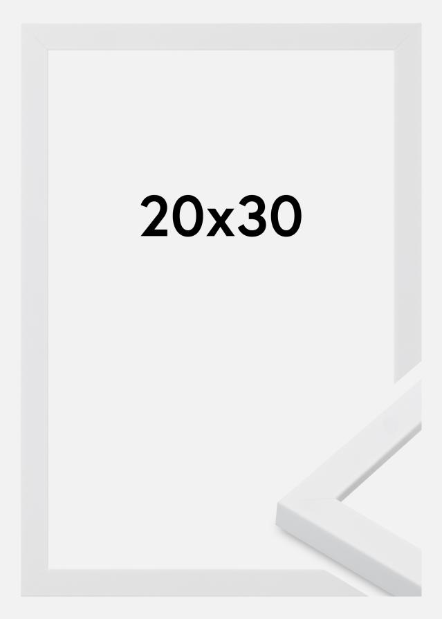 Jämtlands Ramfabrik Fotolijst Oban Acrylglas Wit 20x30 cm