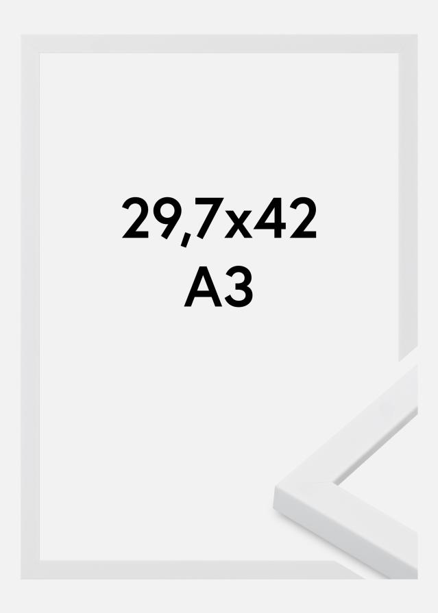 Jämtlands Ramfabrik Fotolijst Oban Acrylglas Wit 29,7x42 cm (A3)