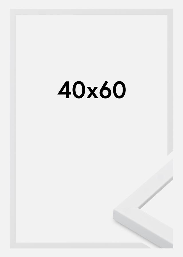 Jämtlands Ramfabrik Fotolijst Oban Acrylglas Wit 40x60 cm