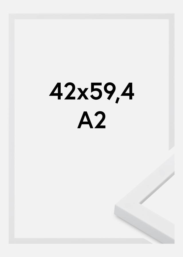 Jämtlands Ramfabrik Fotolijst Oban Acrylglas Wit 42x59,4 cm (A2)