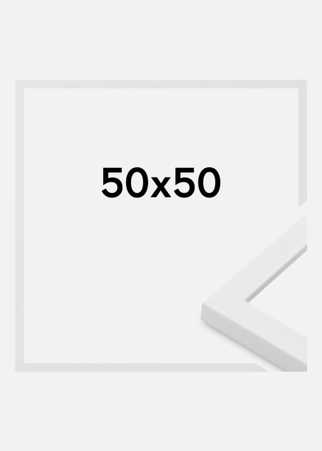 Jämtlands Ramfabrik Fotolijst Oban Acrylglas Wit 50x50 cm