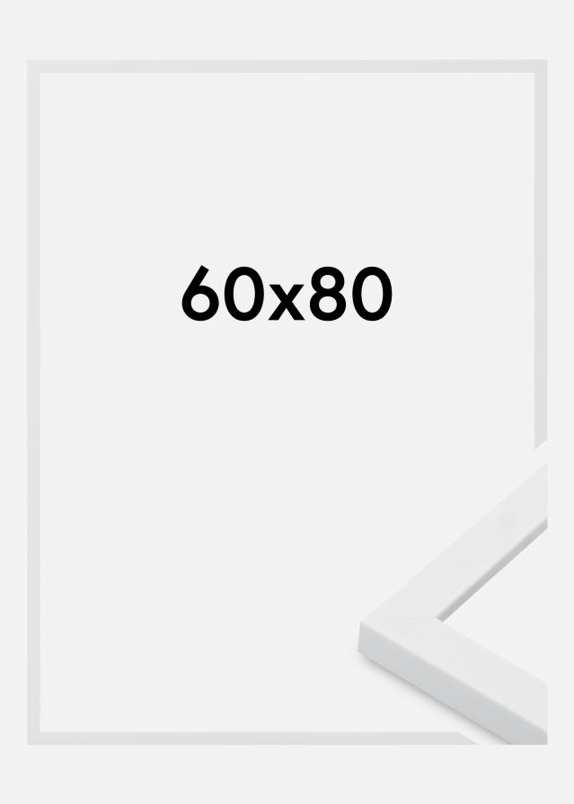 Jämtlands Ramfabrik Fotolijst Oban Acrylglas Wit 60x80 cm