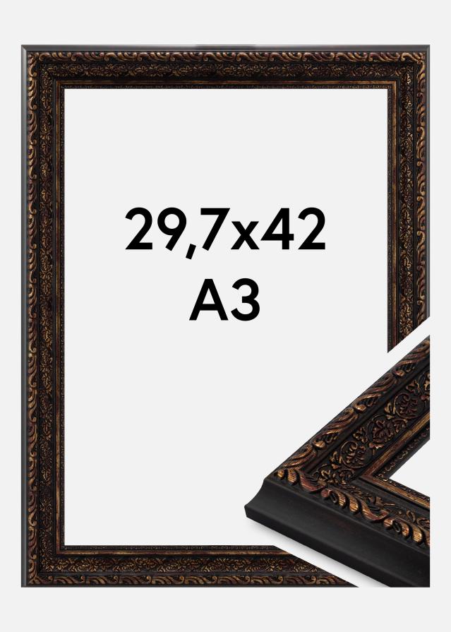 Jämtlands Ramfabrik Fotolijst Ornato Acrylglas Vintage Gold 29.7x42 cm (A3)