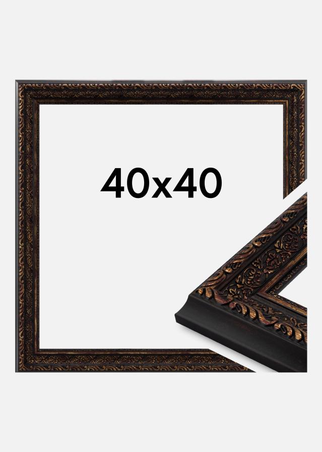 Jämtlands Ramfabrik Fotolijst Ornato Acrylglas Vintage Gold 40x40 cm