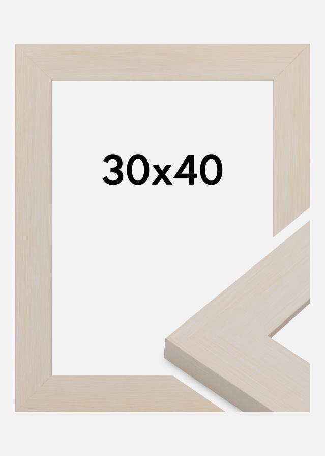 Jämtlands Ramfabrik Fotolijst Pembrokeshire Acrylglas Wit 30x40 cm