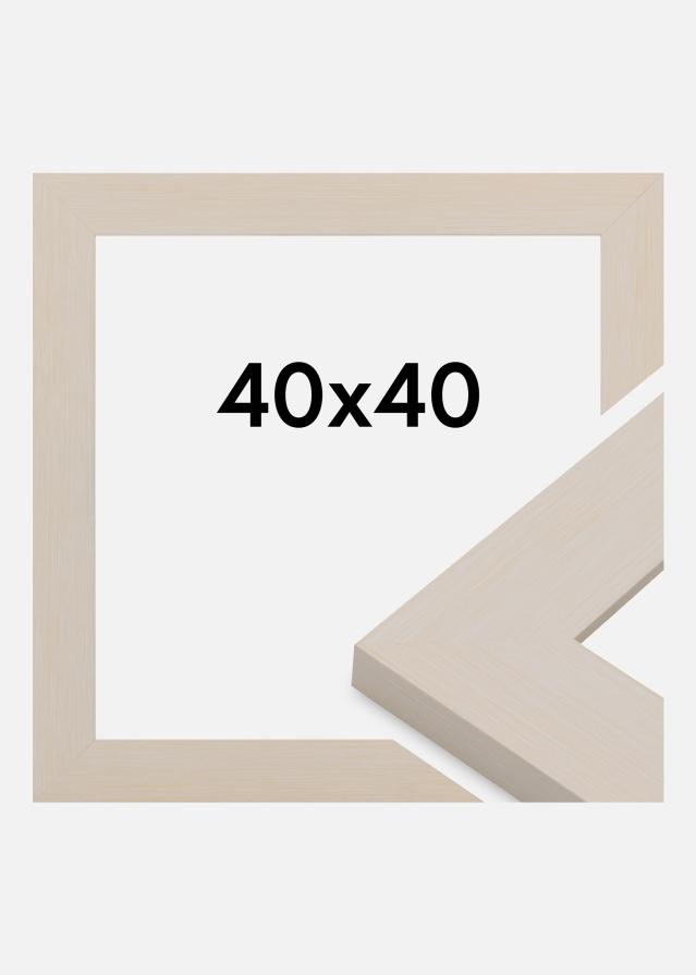 Jämtlands Ramfabrik Fotolijst Pembrokeshire Acrylglas Wit 40x40 cm