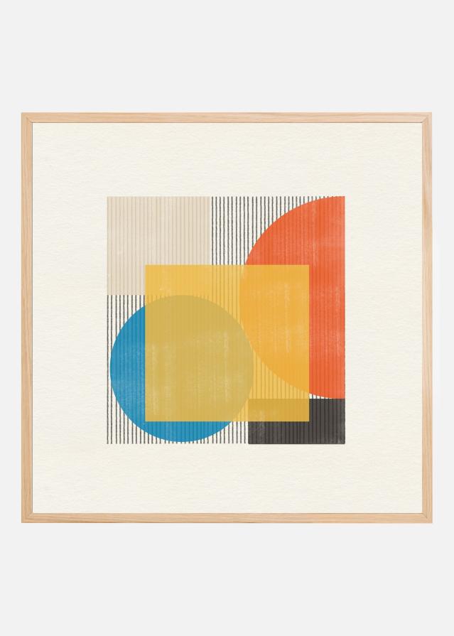 Bildverkstad Geometric Harmony Poster