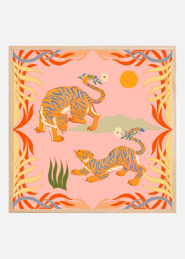 Bildverkstad Rawring Playmates Poster