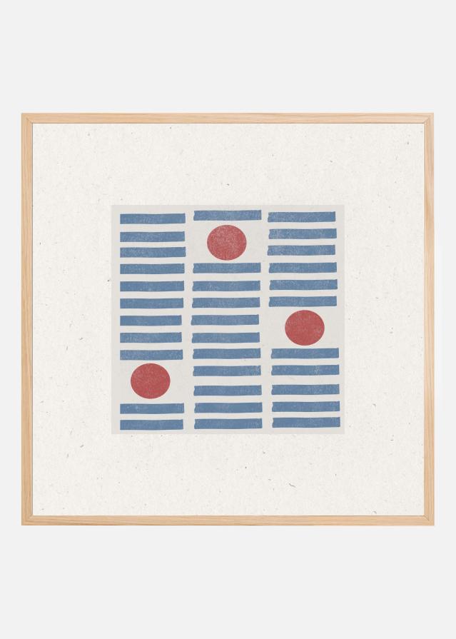 Bildverkstad Red Circles Poster