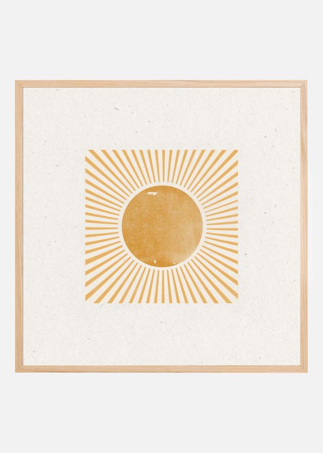 Bildverkstad Radiant Sunburst Poster