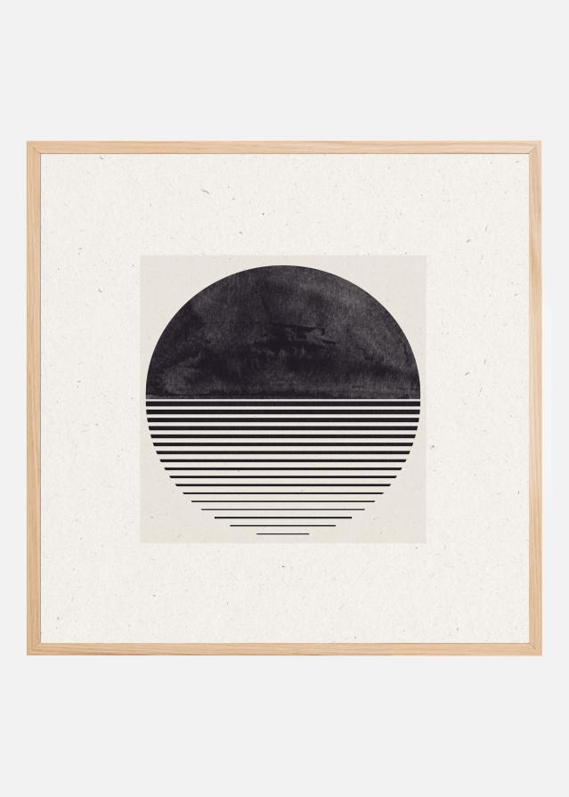 Bildverkstad Geometric Horizon Poster