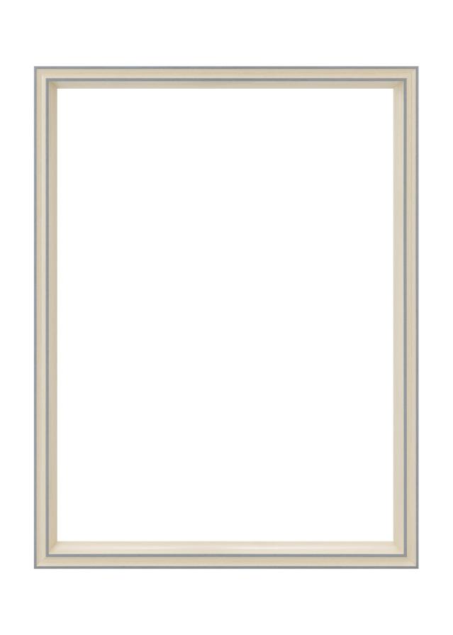 Jämtlands Ramfabrik Fotolijst Riga Acrylglas Stone White / Bluish Grey 21x29.7 cm (A4)