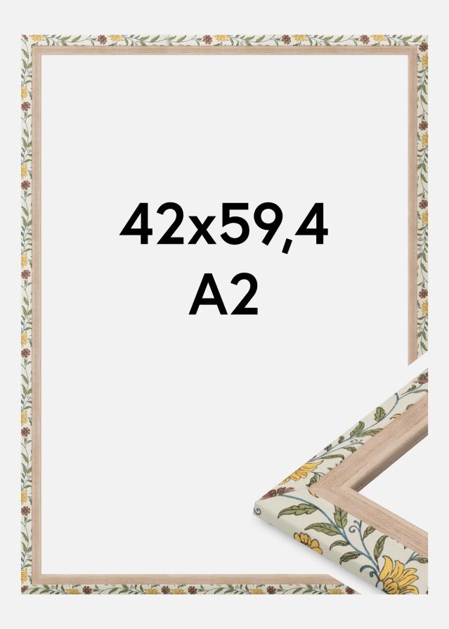 Jämtlands Ramfabrik Fotolijst Arco Acrylglas Floral Oak 42x59.4 cm (A2)