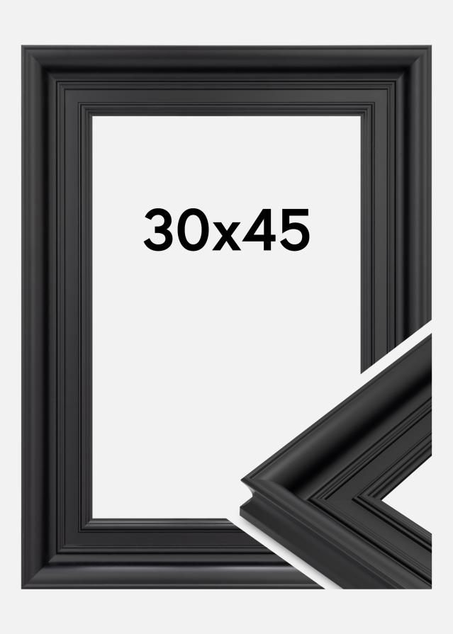 Jämtlands Ramfabrik Fotolijst Scarborough Acrylglas Zwart 30x45 cm