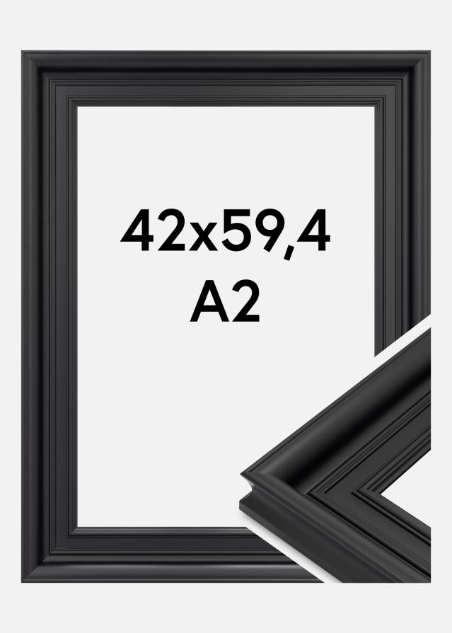 Jämtlands Ramfabrik Fotolijst Scarborough Acrylglas Zwart 42x59,4 cm (A2)