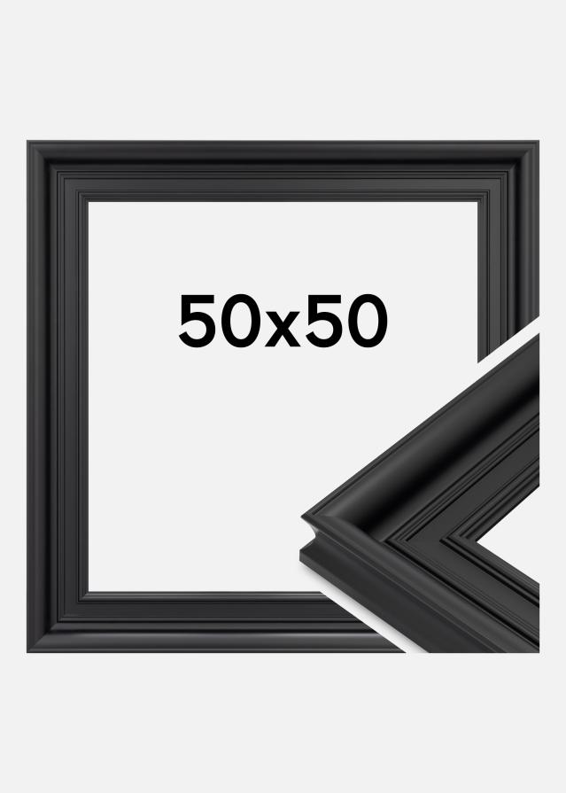 Jämtlands Ramfabrik Fotolijst Scarborough Acrylglas Zwart 50x50 cm