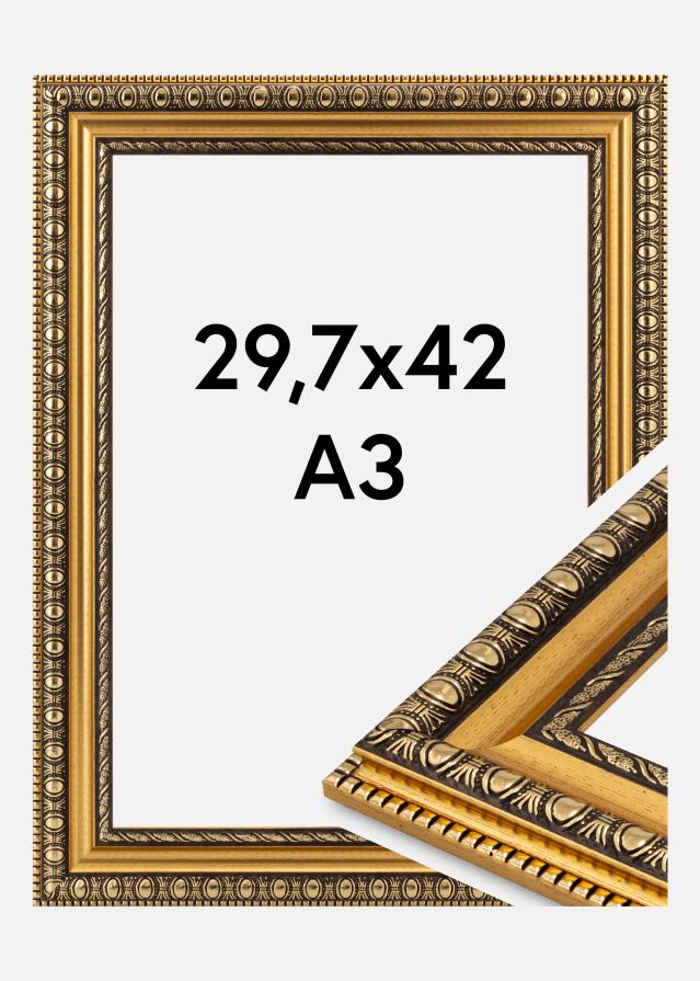 Jämtlands Ramfabrik Fotolijst Ornato Acrylglas Gold 29.7x42 cm (A3)