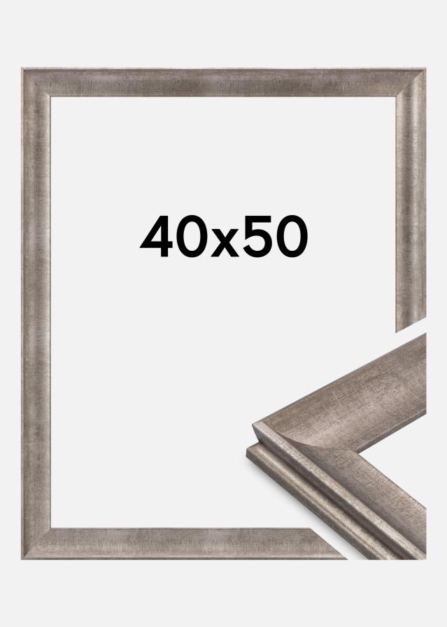 Jämtlands Ramfabrik Fotolijst Conca Acrylglas Silver 40x50 cm