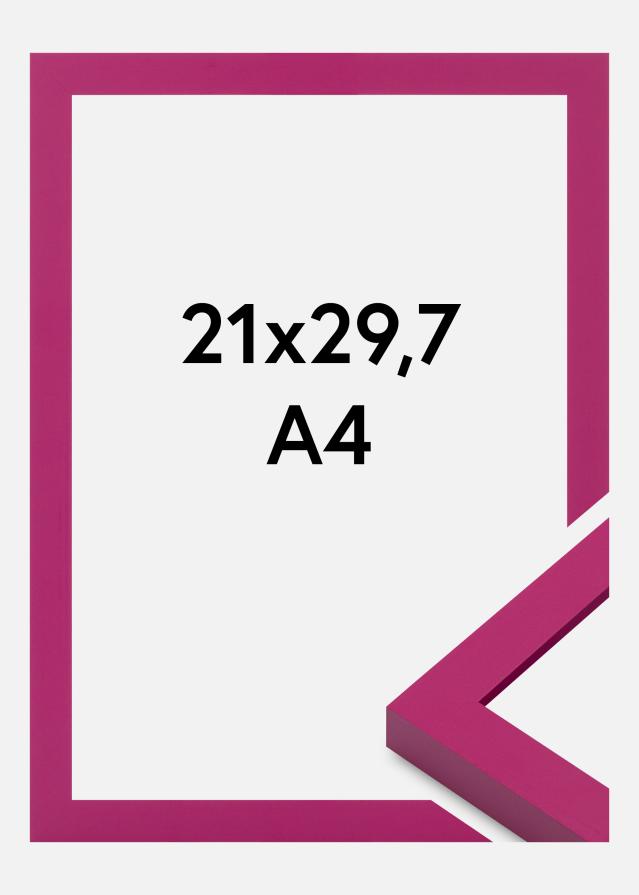 Jämtlands Ramfabrik Fotolijst Selection Acrylglas Bubblegum Pink 21x29.7 cm (A4)