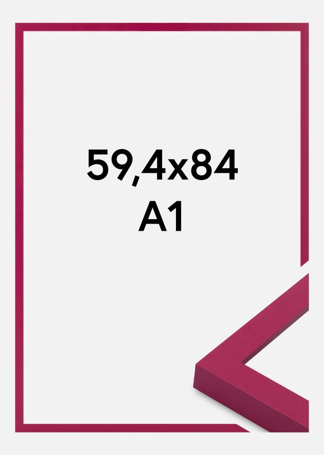 Jämtlands Ramfabrik Fotolijst Selection Acrylglas Hot Pink 59.4x84 cm (A1)