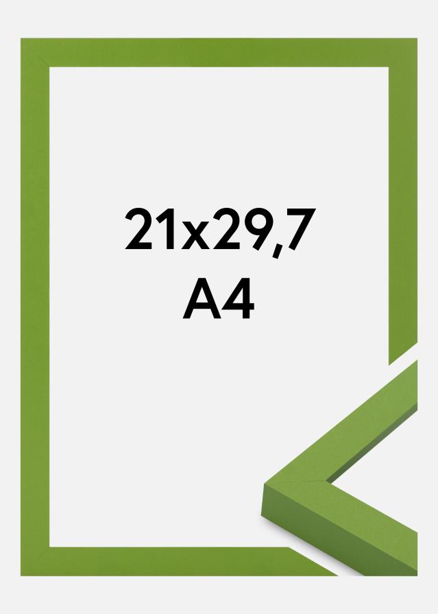 Jämtlands Ramfabrik Fotolijst Selection Acrylglas Lime Green 21x29.7 cm (A4)