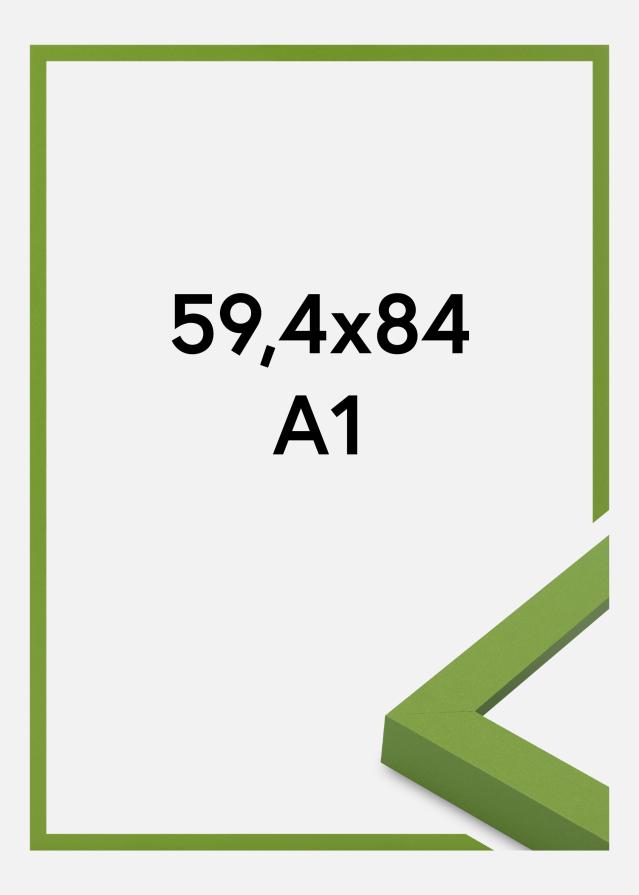 Jämtlands Ramfabrik Fotolijst Selection Acrylglas Lime Green 59.4x84 cm (A1)