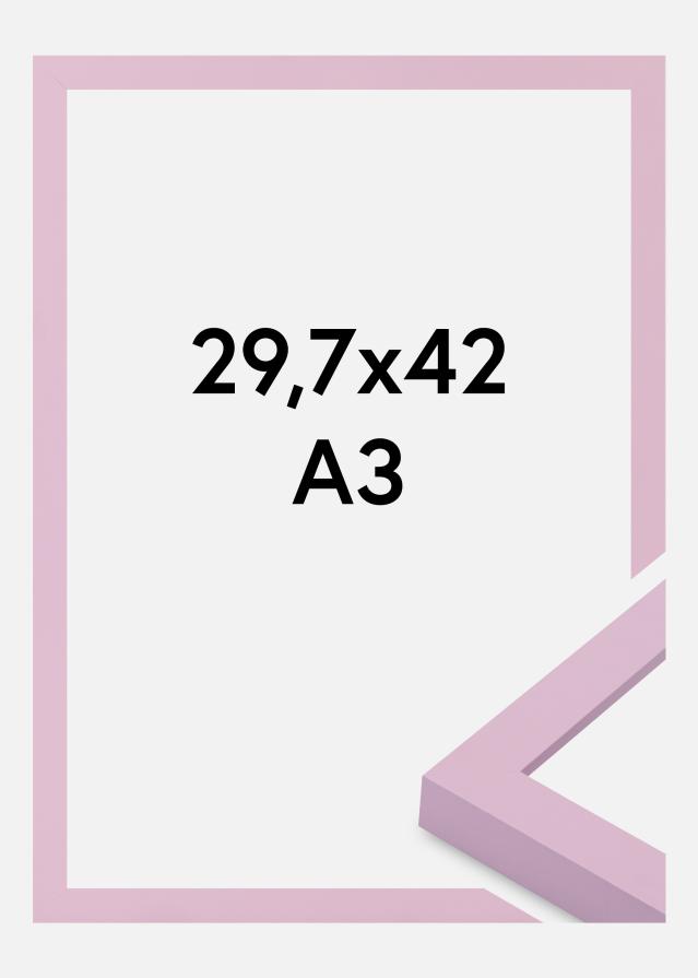 Jämtlands Ramfabrik Fotolijst Selection Acrylglas Pink 29.7x42 cm (A3)