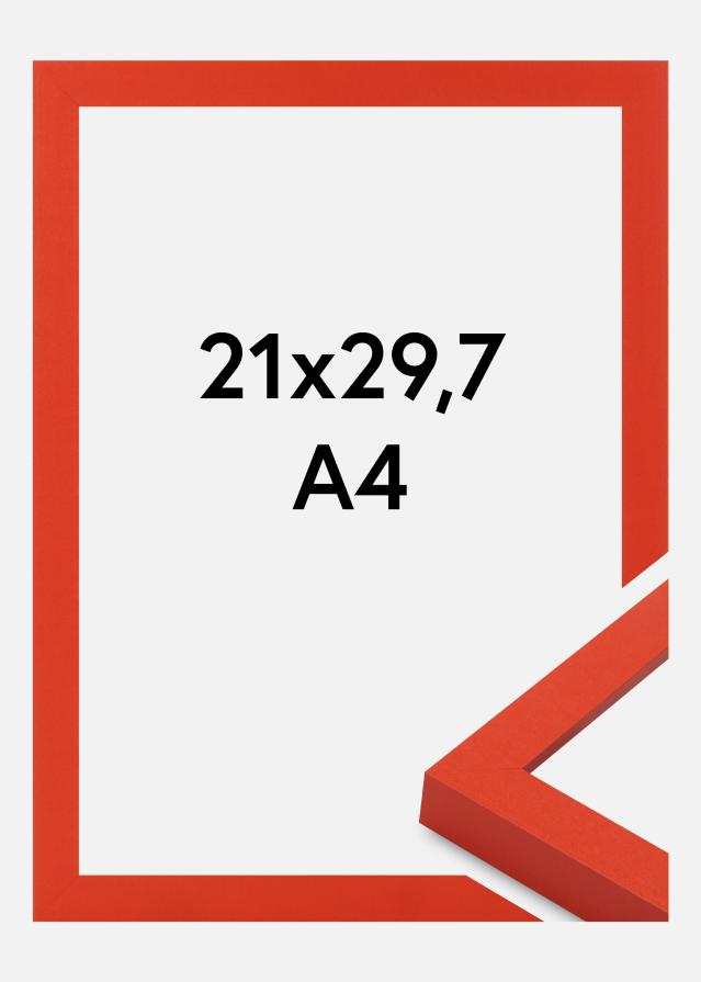 Jämtlands Ramfabrik Fotolijst Selection Acrylglas Red 21x29.7 cm (A4)