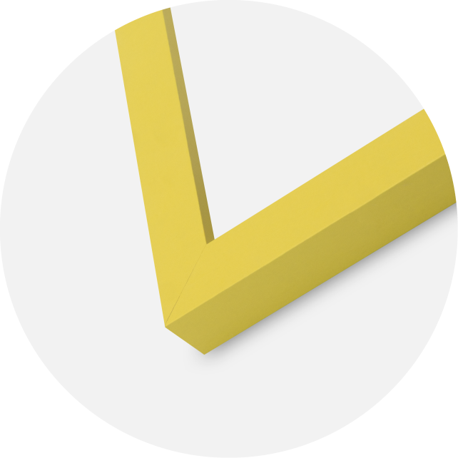 Jämtlands Ramfabrik Fotolijst Selection Acrylglas Yellow 59.4x84 cm (A1)