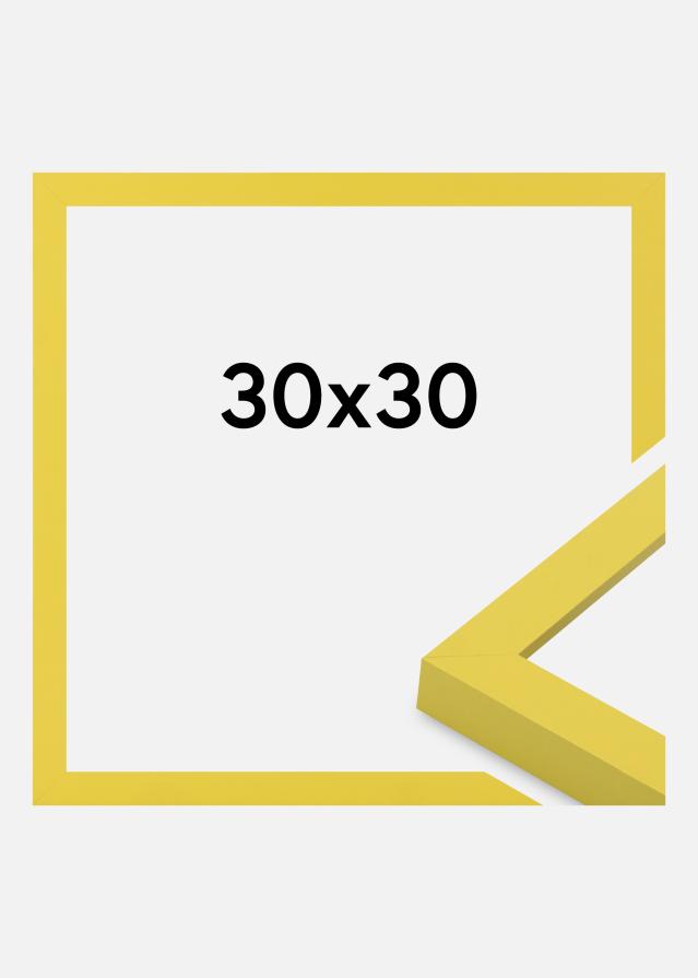 Jämtlands Ramfabrik Fotolijst Selection Acrylglas Yellow 30x30 cm