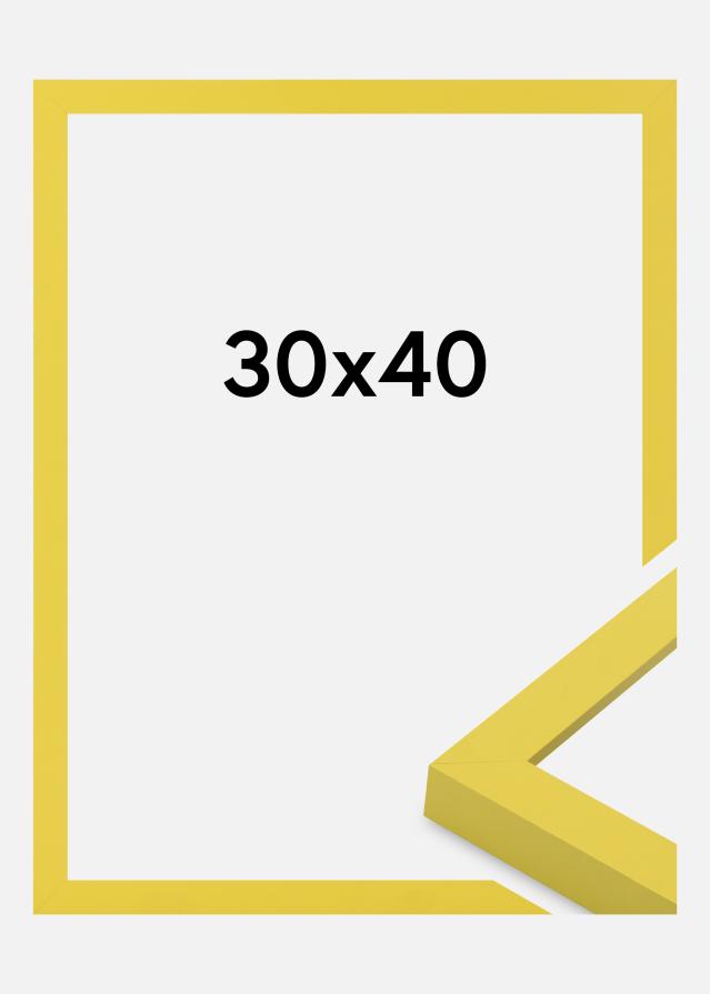 Jämtlands Ramfabrik Fotolijst Selection Acrylglas Yellow 30x40 cm
