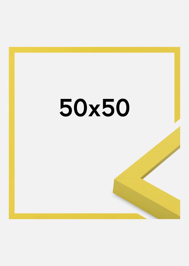 Jämtlands Ramfabrik Fotolijst Selection Acrylglas Yellow 50x50 cm