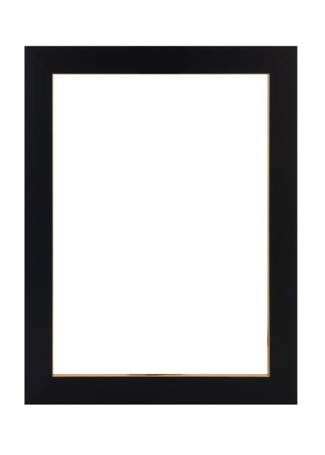 Jämtlands Ramfabrik Fotolijst Sussex Acrylglas Zwart/Goud 30x45 cm