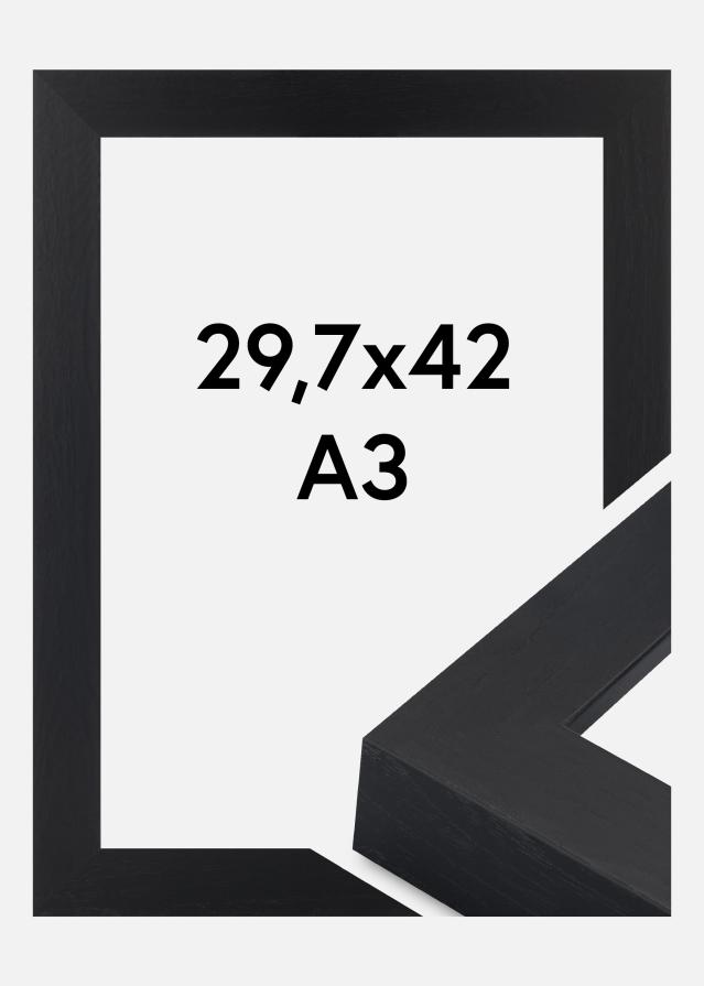 Jämtlands Ramfabrik Fotolijst Wells Acrylglas Zwart 29.7x42 cm (A3)