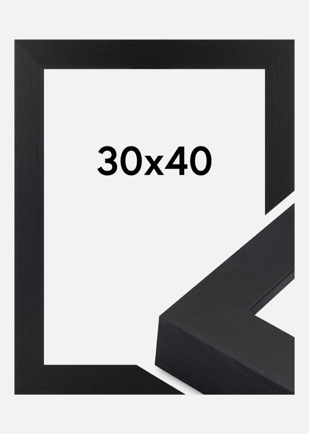 Jämtlands Ramfabrik Fotolijst Wells Acrylglas Zwart 30x40 cm