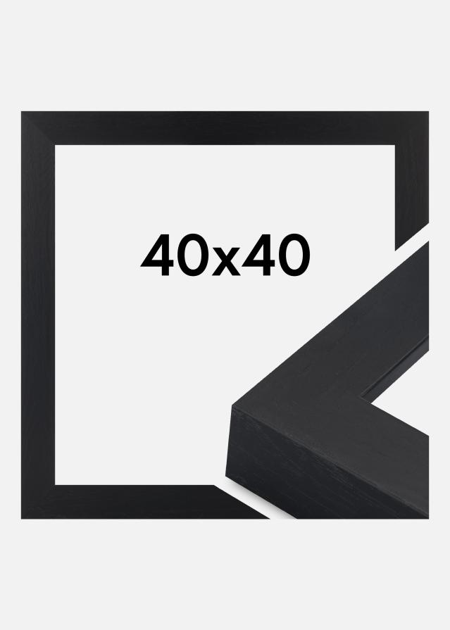 Jämtlands Ramfabrik Fotolijst Wells Acrylglas Zwart 40x40 cm