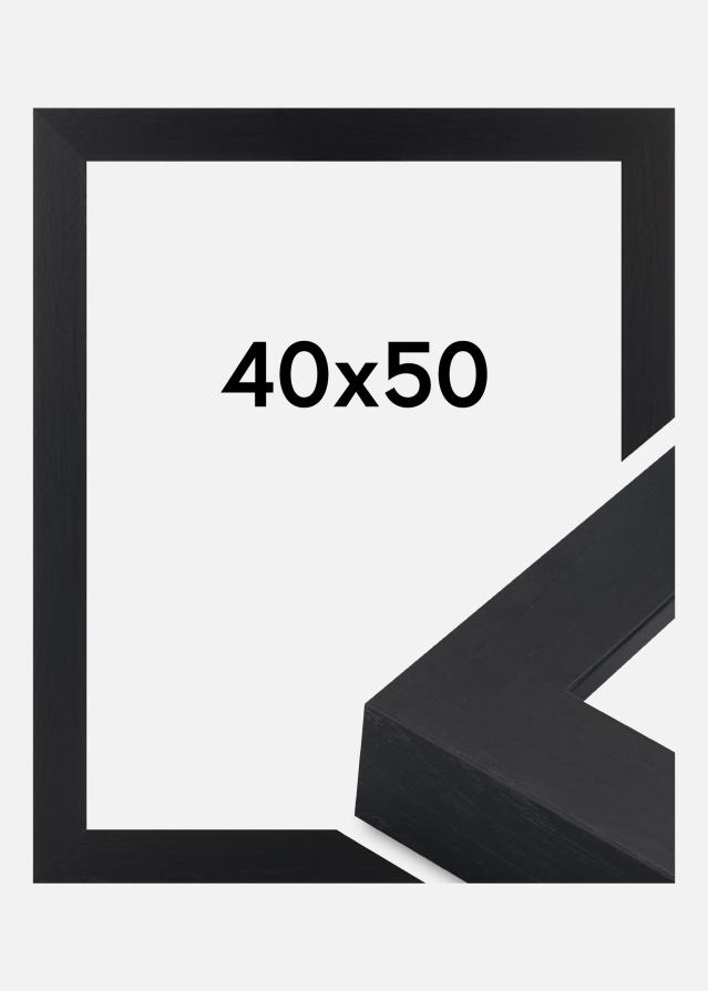 Jämtlands Ramfabrik Fotolijst Wells Acrylglas Zwart 40x50 cm
