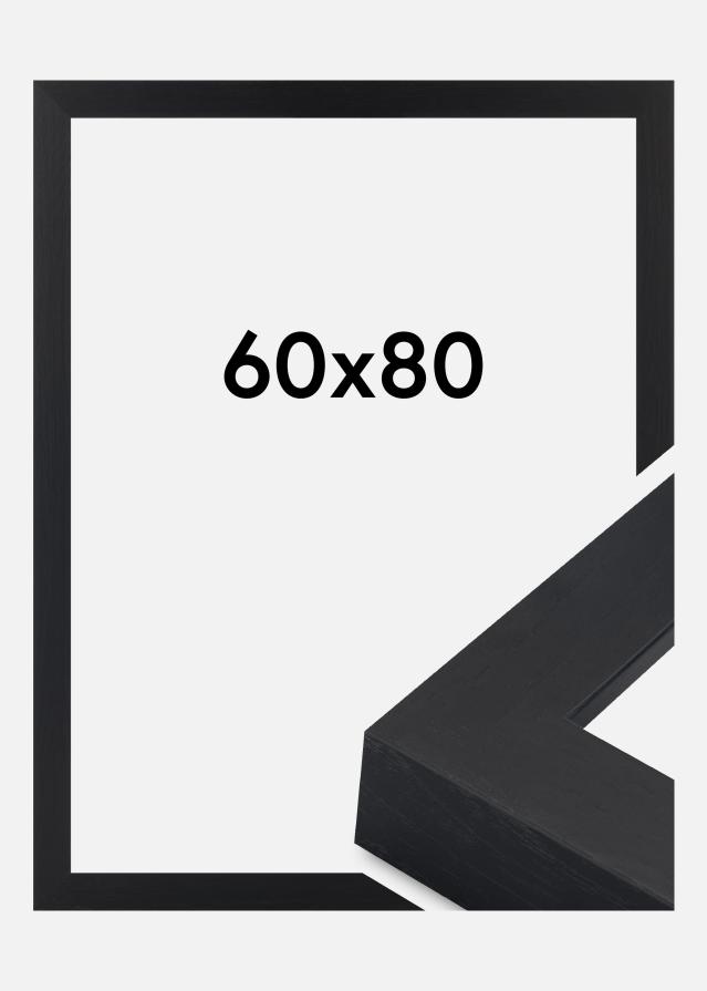 Jämtlands Ramfabrik Fotolijst Wells Acrylglas Zwart 60x80 cm