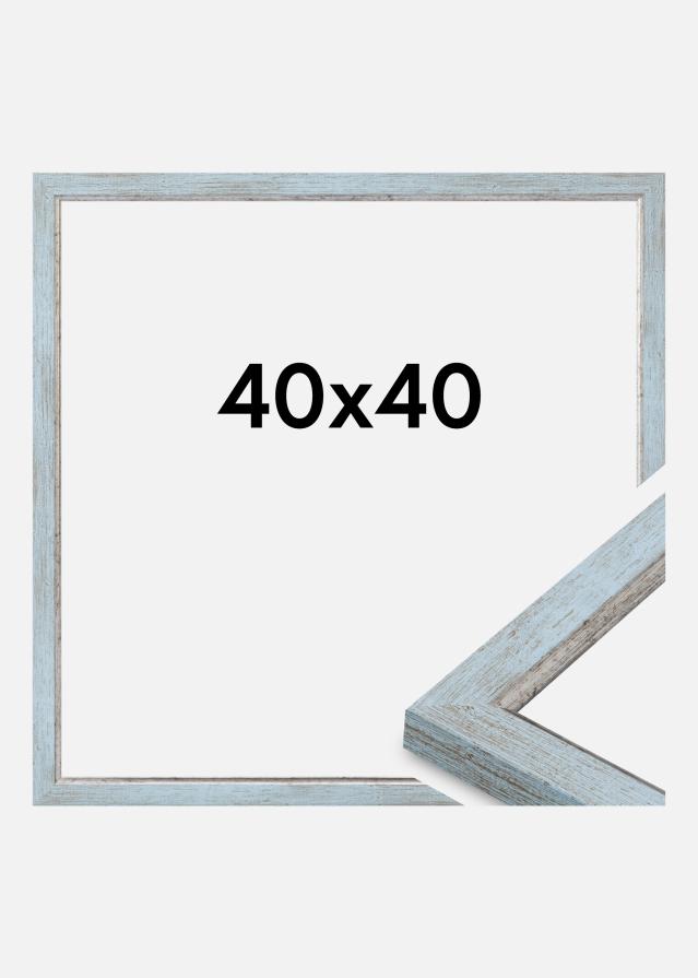 Jämtlands Ramfabrik Fotolijst Whitby Acrylglas Blauw 40x40 cm